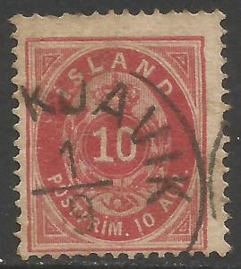 ICELAND 11 VFU O087-2