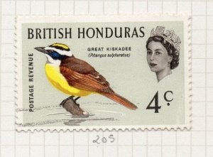 British Honduras 1962 Issue Fine Used 4c. Birds NW-207865