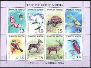 2003 Tajikistan 302-309KL Fauna 10,00 €