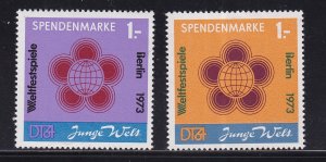 German Democratic Republic  DDR  MNH 1973 Spendenmarken mit frankaturkraft