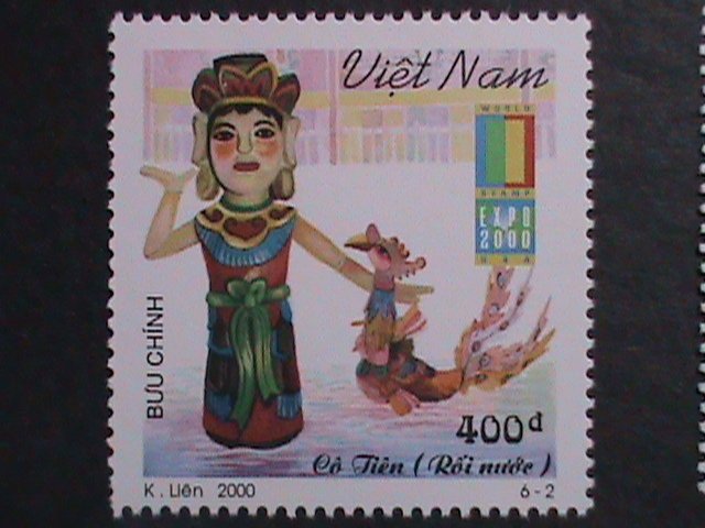 VIETNAM-2000 SC#2971-6-WORLD STAMPS EXPO 2000 ANAHEIM MNH VERY FINE