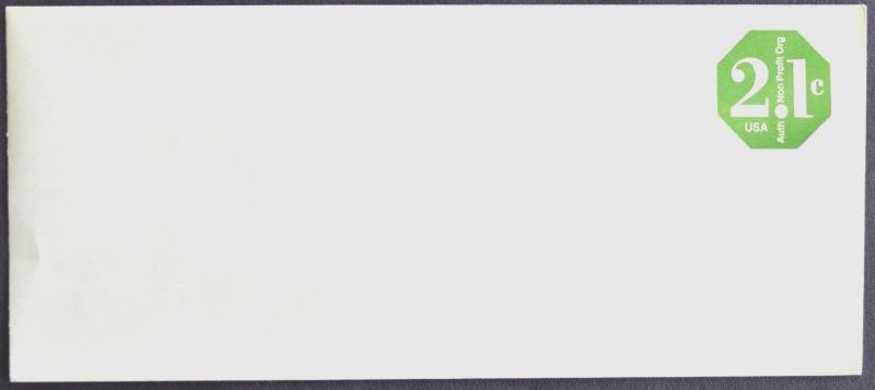 1977 US Sc. #U578 stamped envelope 2.1 cent unused entire, very good shape