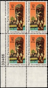 US #C84 11¢ NATIONAL PARKS MNH LL PLATE BLOCK #33466 DURLAND .90¢