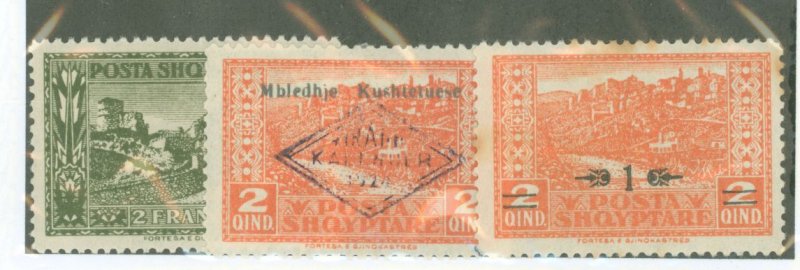 Albania #153-158/163  Multiple