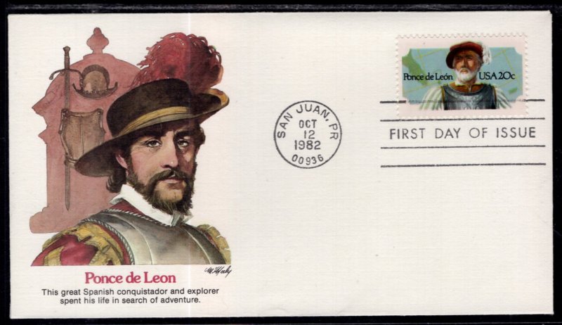 US 2024 Ponce de Leon Fleetwood U/A FDC