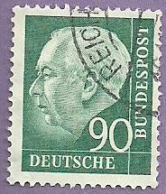 German Used Stamp Scott 718