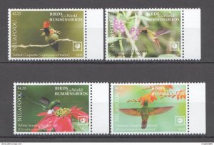 2020 Niuafo'Ou Hummingbirds Birds Of The World Fauna Set ** Nw0507