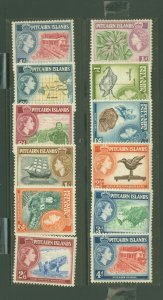 Pitcairn Islands #20-31  Single (Complete Set)