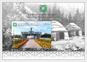 Kyrgyzstan / Kirgizië - Postfris / MNH - Sheet Architecture 2025