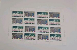 Canada 1980 O Canada Centenary  #858a Set Of Plate Blocks MNH