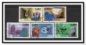 Caribbean #4413-4417 Minerals Set CTO