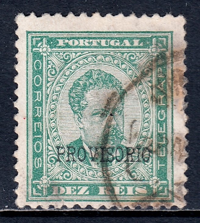 Portugal - Scott #80 - Used - Thin UR - SCV $8.75