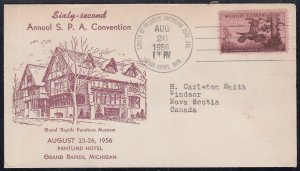 United States - Aug 26, 1956 Cedar Rapids, MI 62nd SPA Convention