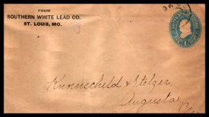 US Southern White Lead Co,St Louis,MO 1889 Cover