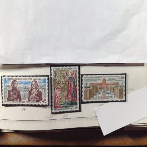 France  #  1383-85 MNH