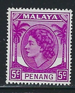 Malaya Penang 32 MNH 1954 issue (fe4029)