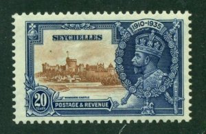 Seychelles 1935 #120 MH SCV (2024) = $3.25