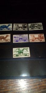 ERITREA #158-163,165