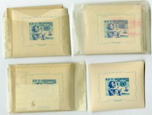 Albania Stamps # 552A Lot of 100 S/S All NH Scott Value $950.00