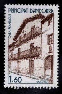 Andorre (French) Andorra Scott 320 MNH** 1983 stamp