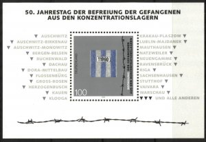 Germany 1995 Liberation of the Prisoners from the Concentration Camps S/S MNH