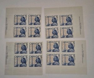 Canada 1960 #390 Battle Of Long Sault  MS Of Plate #1 MNH