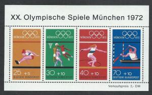 GERMANY SC# B490 VF OG 1972