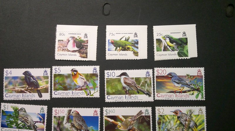 Cayman Islands 2006 Defin.  Scott# 972-983 + 983A, B, C. (Reg. + S. A.) 15 vals.