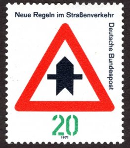 1971, Germany, 20pf, MNH, Sc 1056