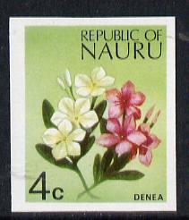 Nauru 1973 Plant (Denea) 4c definitive (SG 102) unmounted...