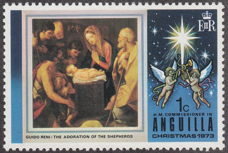 Anguilla #181 Adoration of Shepherds MNH