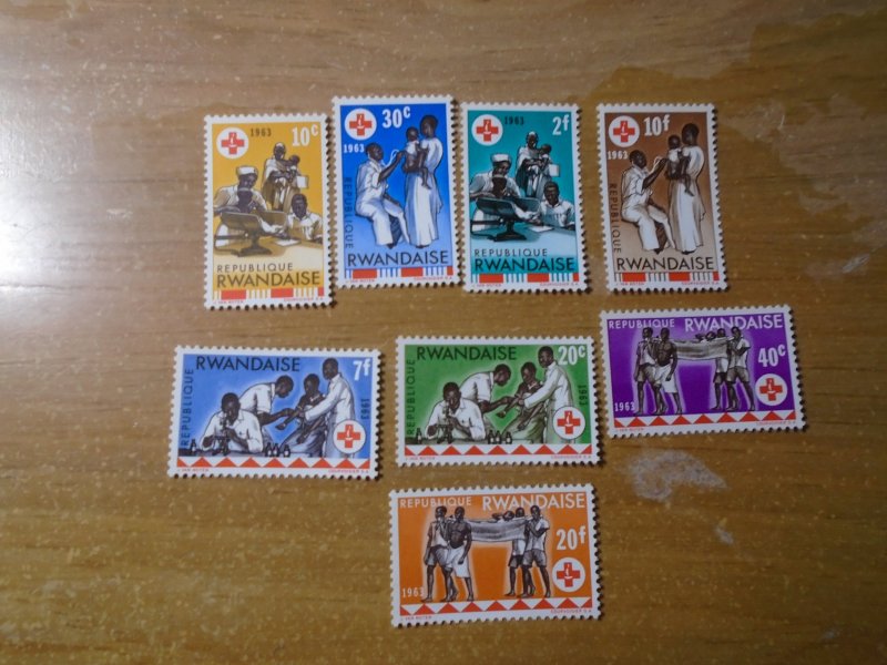 Rwanda  # 44-51  MNH