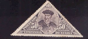 Nyassa Scott J9 MH* Vasco da Gama postage due