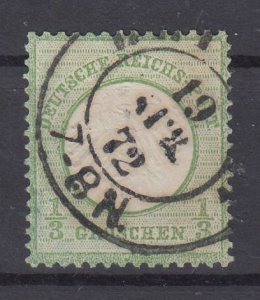 Germany 1872 Sc#2 Mi#2 used signed BPP (DR2049)