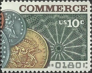 # 1578 Mint Never Hinged ( MNH ) BANKING AND COMMERCE