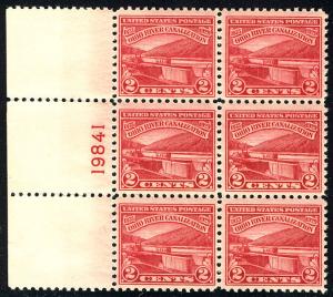 681 VF OG NH, large side plate,  Great Color,  Super! pb2175