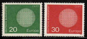 Germany #1018-19 ~ Cplt of 2 ~ Mint, NH