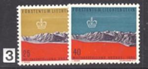 Liechtenstein 324-5  (H)