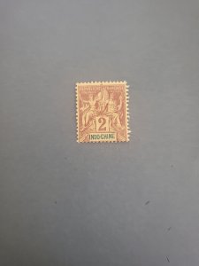 Stamps Indochina Scott #4 h