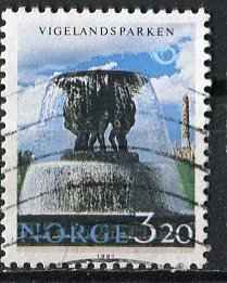 Norway; 1991: Sc. # 995: Used Single Stamp +