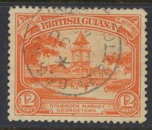 British Guiana SG 293  Used  perf 12½  (Sc# 215 see details) 