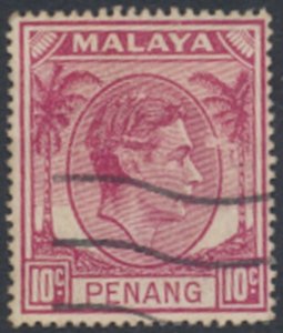 Penang   Malaya  SC#  11 Used  see details & scans