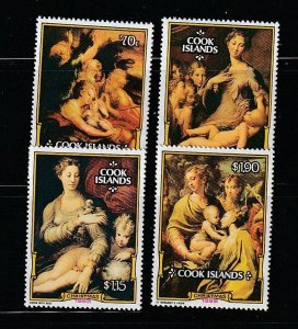 Cook Islands 1125-1128 Set MNH Art, Paintings