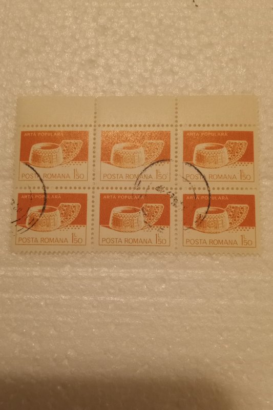 46 Posta Romana Arta Populara Stamps Pre Canceled