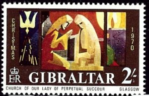 Gibraltar 240 MNH 1970 Christmas