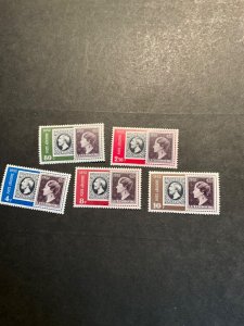Stamp Luxembourg Scott #C16-20 never hinged