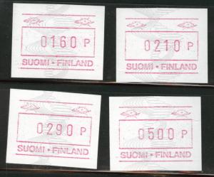 FINLAND SUOMI metered mail stamps group A