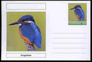 CHARTONIA, Fantasy - Kingfisher - Postal Stationery Card...