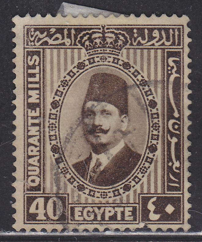 Egypt 144 King Fuad 1932