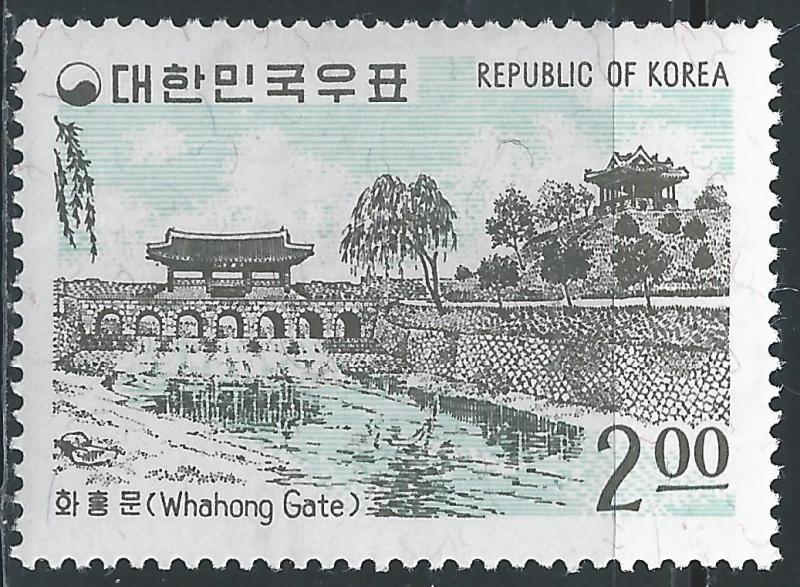 Korea #435 2w Whahong Gate, Suwon